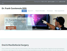 Tablet Screenshot of drcarotenuto.com